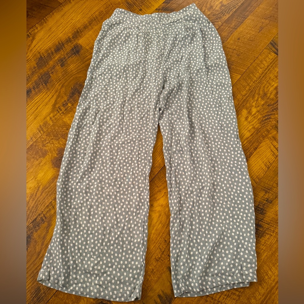Sun Day Pants polka-dots sage green